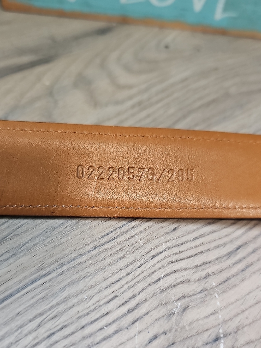 Ralph Lauren Size M women's Canvas and Brown Leather Belt with Silver Buckle - Picture 4 of 8